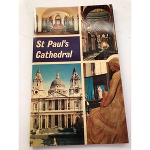 St Paul's Cathedral Brochure 1970 Great Britain